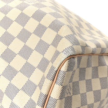Louis Vuitton Damier Azur Keepall Bandouliere 55 10 of 10