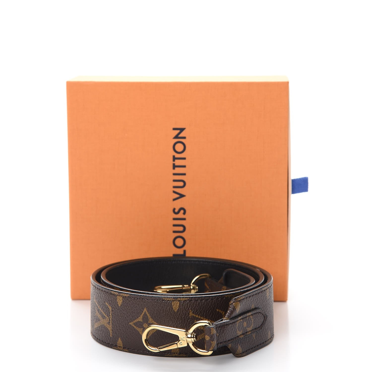 Louis Vuitton Monogram Bandouliere Shoulder Strap Black 10 of 10