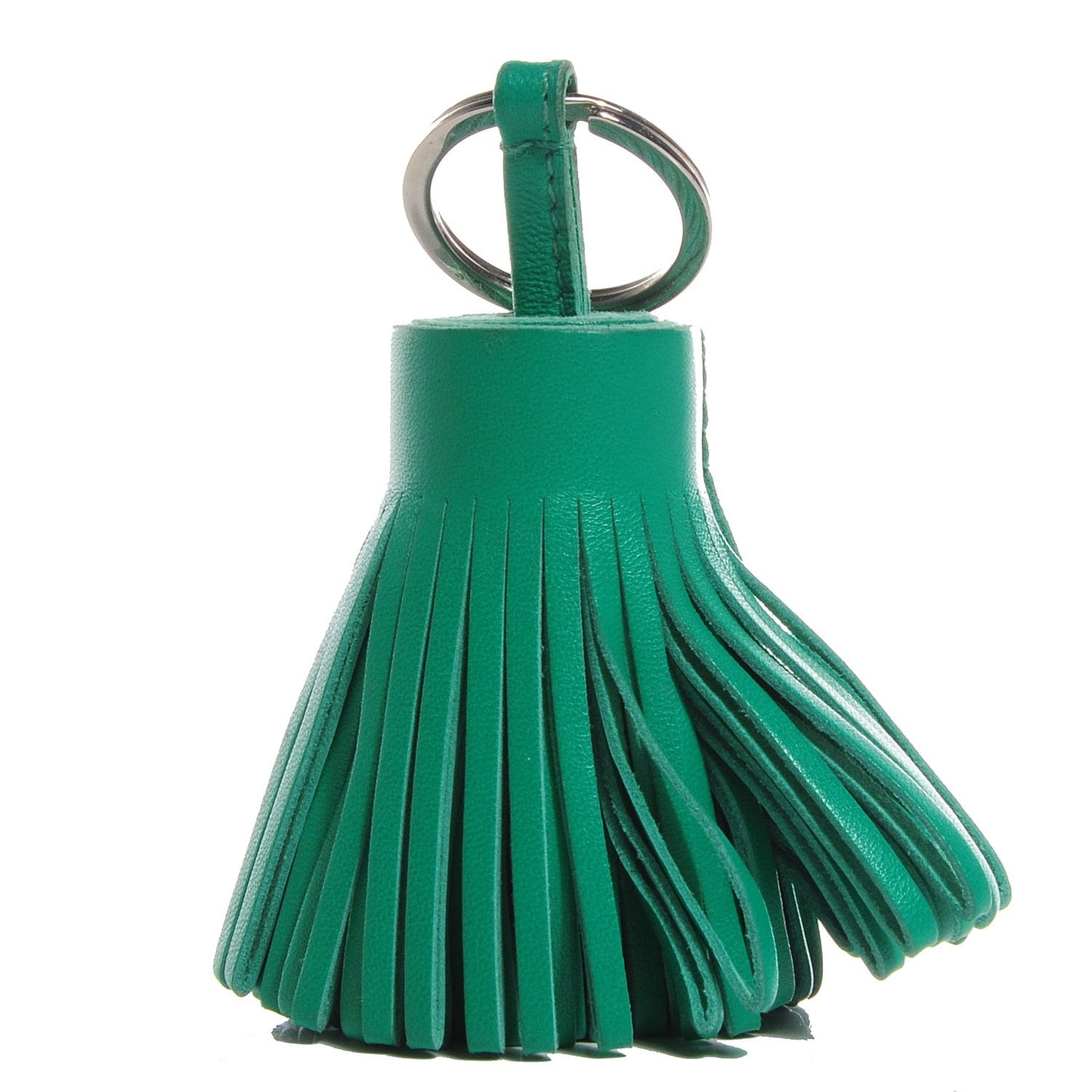 Lambskin Carmen Tassel Key Holder Menthe