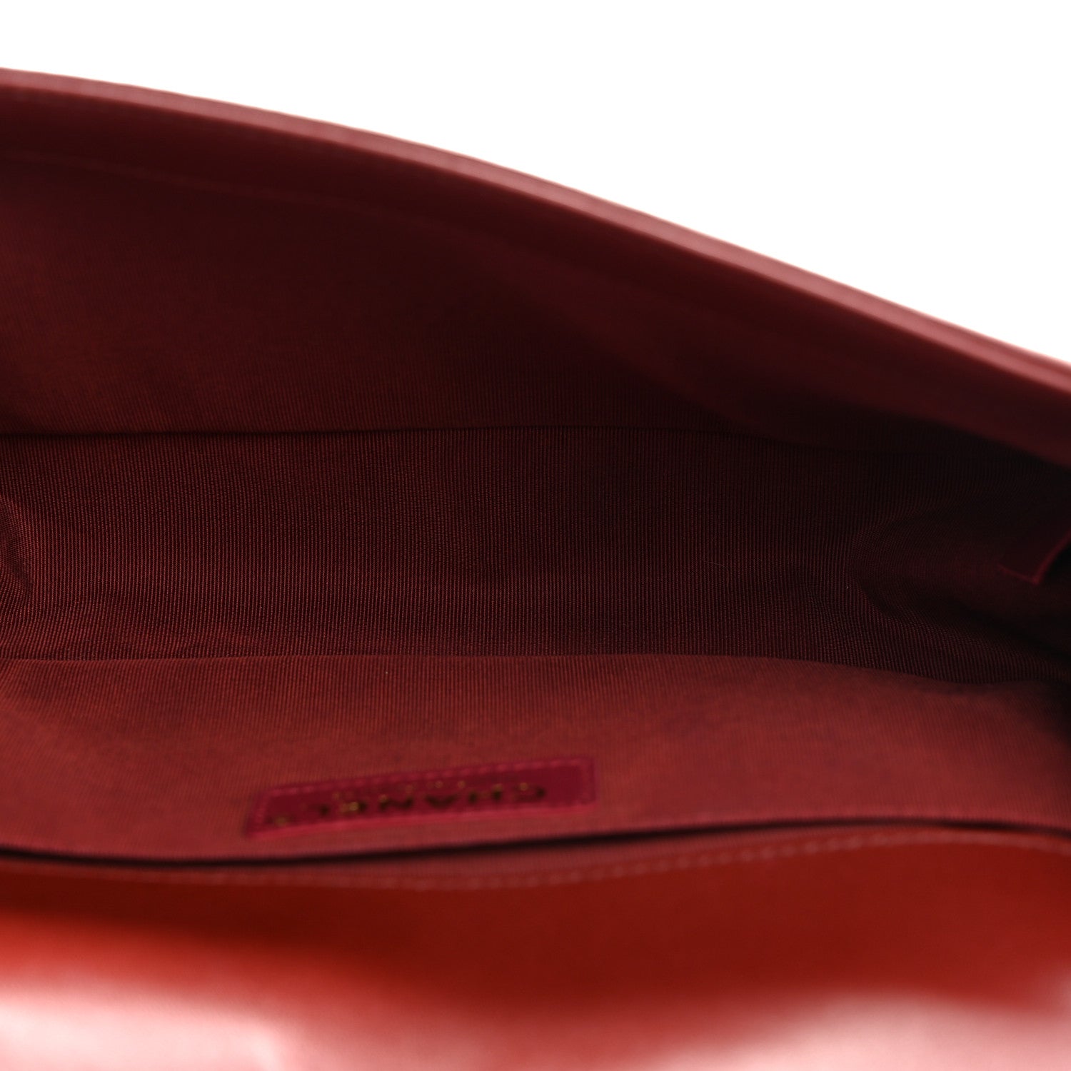Chanel Lambskin Quilted Medium Boy Flap Dark Red 5 of 10