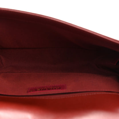 Chanel Lambskin Quilted Medium Boy Flap Dark Red 5 of 10
