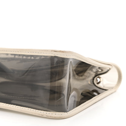 Chanel Lambskin Vinyl Large Naked Flap Silver 10 of 10