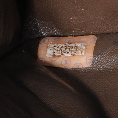 Chanel Suede Quilted Shoulder Bag Brown 8 of 9