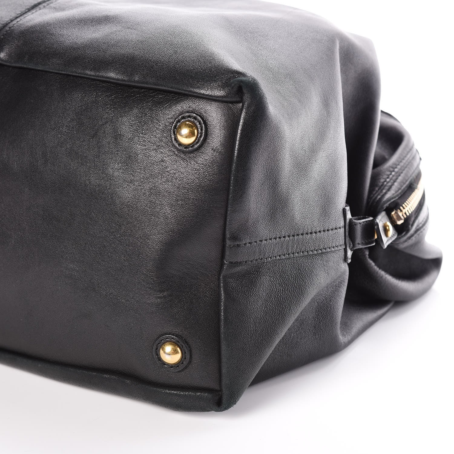 Saint Laurent Lambskin Medium Easy Sac Black 10 of 10