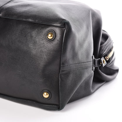 Saint Laurent Lambskin Medium Easy Sac Black 10 of 10