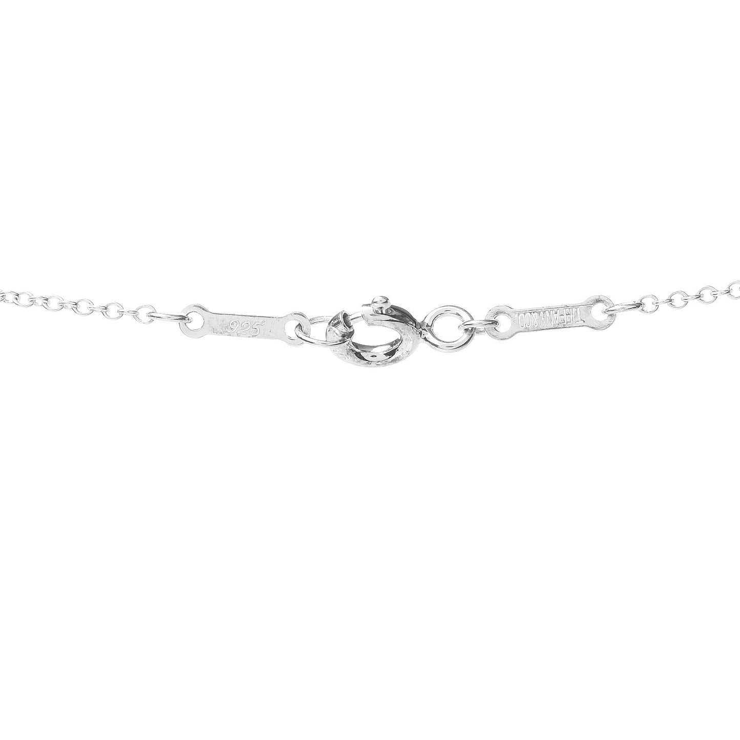 Sterling Silver 12mm Elsa Peretti Eternal Circle Pendant Necklace