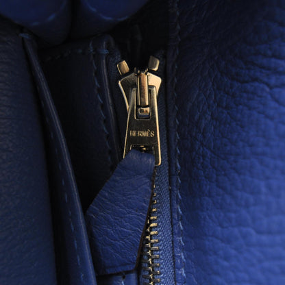 Hermes Taurillon Clemence SO KELLY 26 Blanc and Mykonos 8 of 10