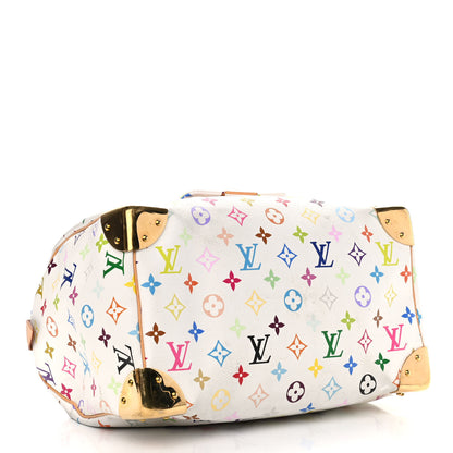 Louis Vuitton Monogram Multicolor Speedy 30 White 5 of 15
