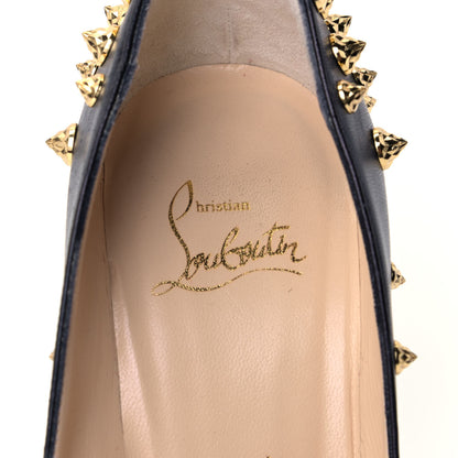 Christian Louboutin Nappa Shiny Studded Aimantaclou 100 Pumps 36 Black 7 of 7