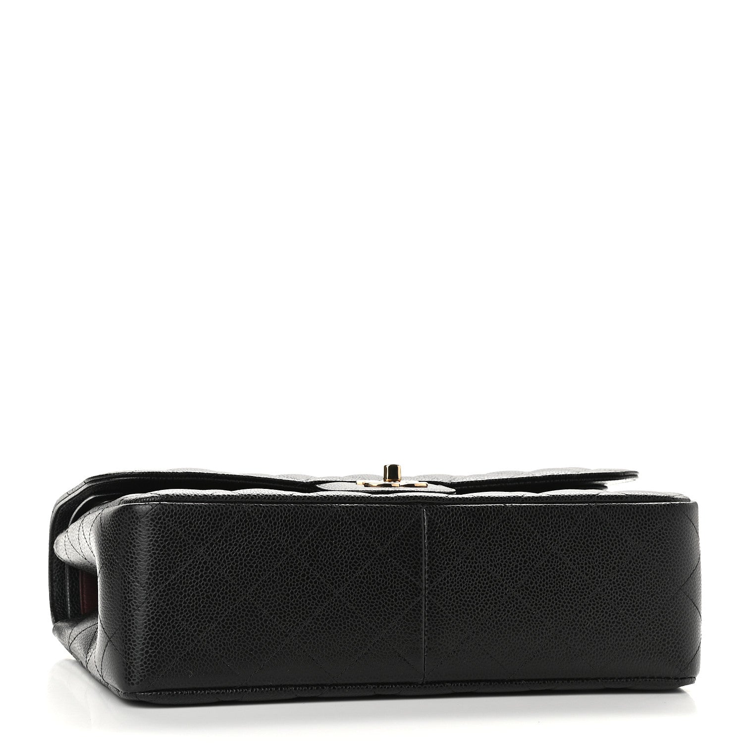 Chanel Caviar Quilted Jumbo Double Flap Black 3 of 8