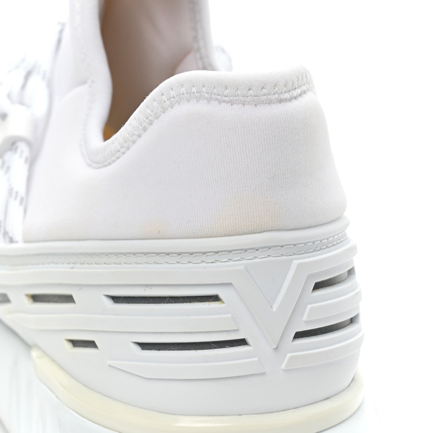 Louis Vuitton Neoprene Mesh Rubber America's Cup Fastlane Low Sneaker 37 White 15 of 15