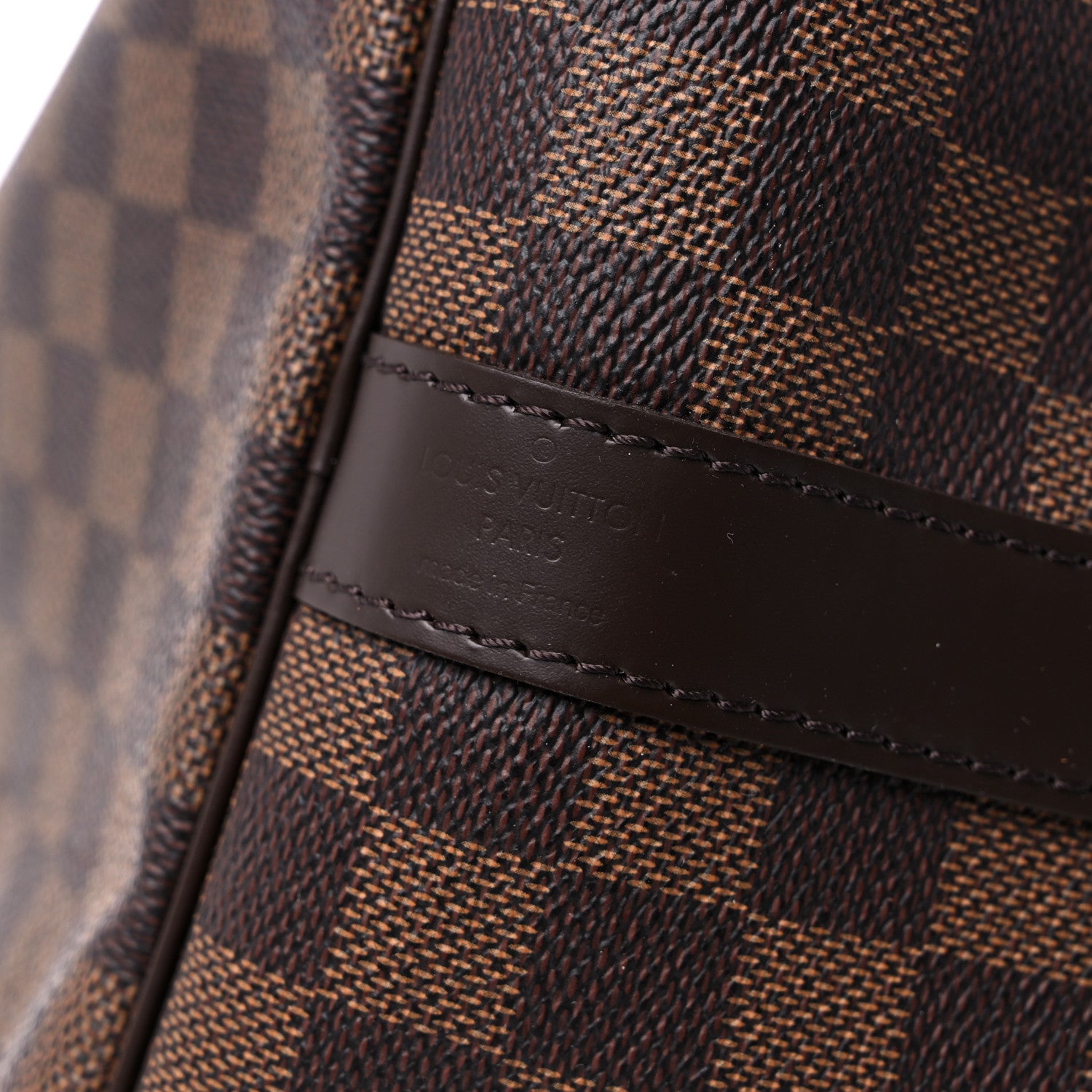 Louis Vuitton Damier Ebene Keepall Bandouliere 55 6 of 11