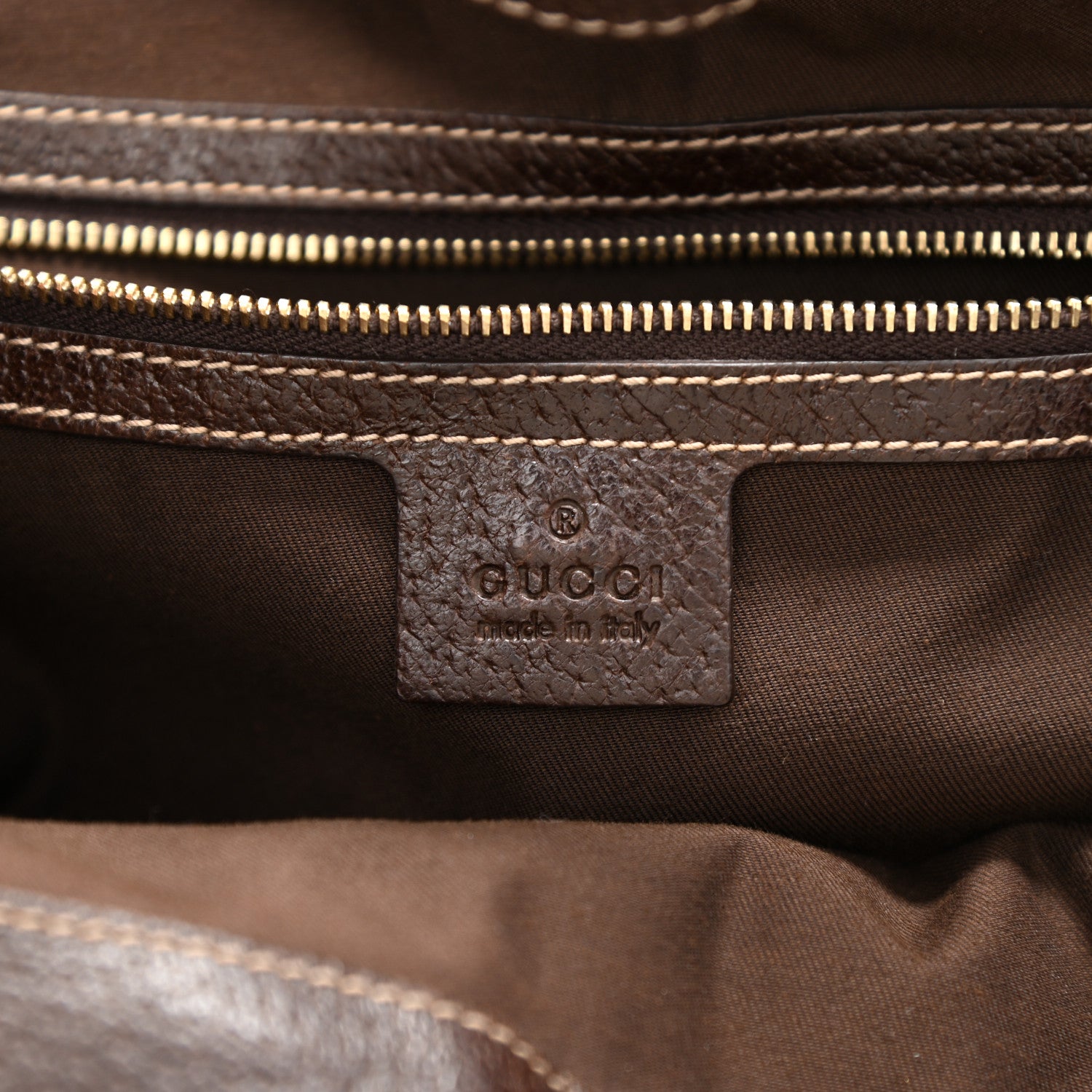 Gucci Monogram Medium Charmy Shoulder Bag Dark Brown 5 of 8