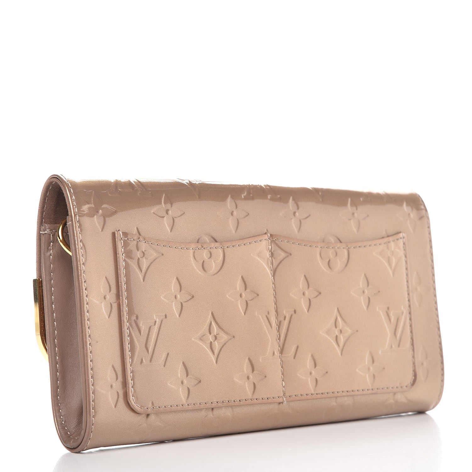 Louis Vuitton Vernis Rossmore MM Beige Poudre 3 of 8