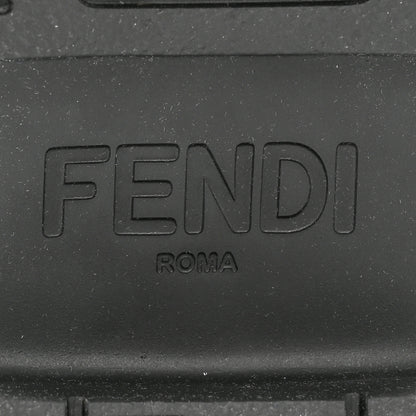 Fendi Vitello Abrasivato Fendigraphy 50mm Biker Boots 41 White 7 of 12