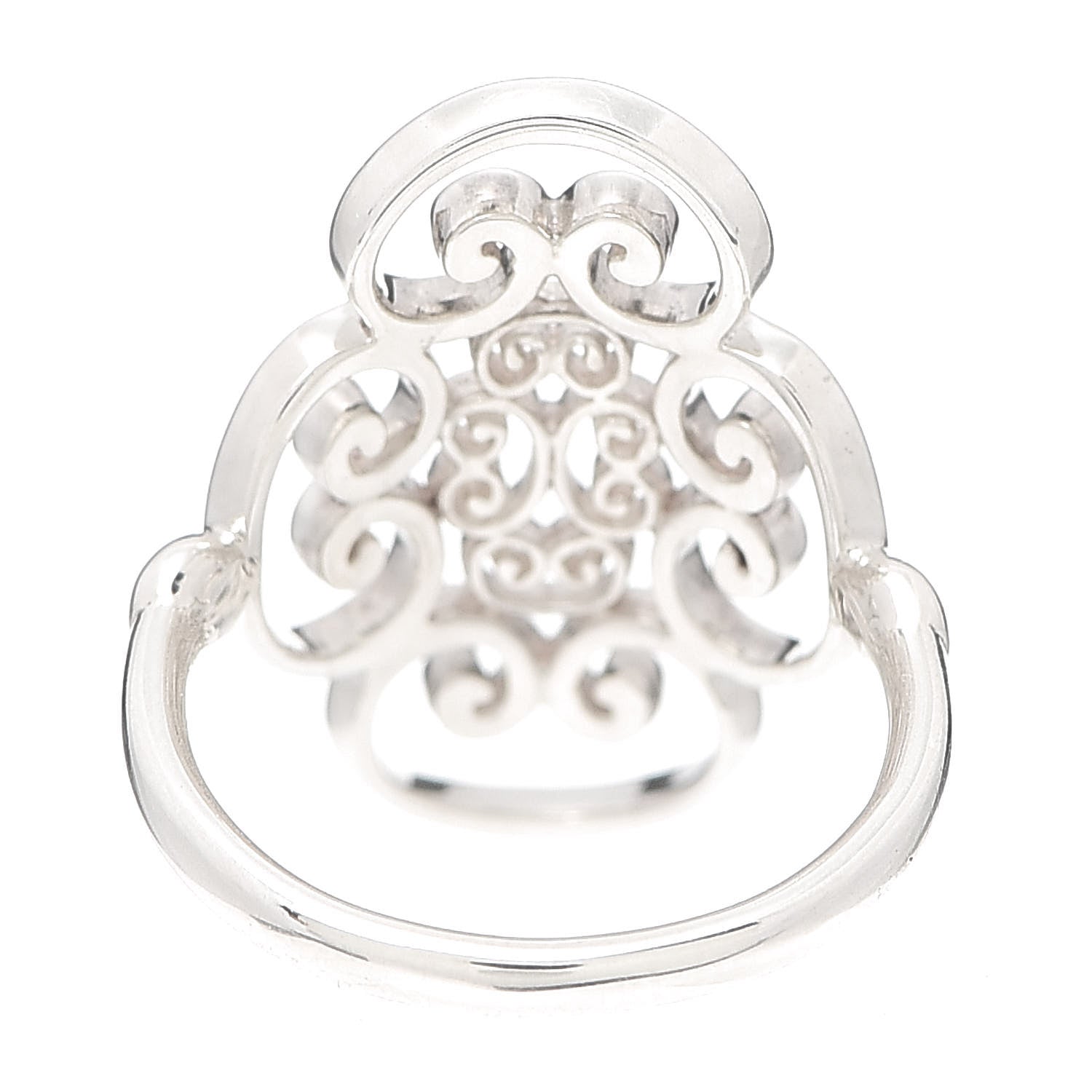 Tiffany Sterling Silver Paloma Picasso Venezia Goldoni Quadruplo Ring 50 5.25 4 of 6