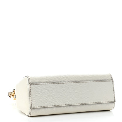 Dolce & Gabbana Dauphine Small Miss Sicily Satchel White 3 of 5