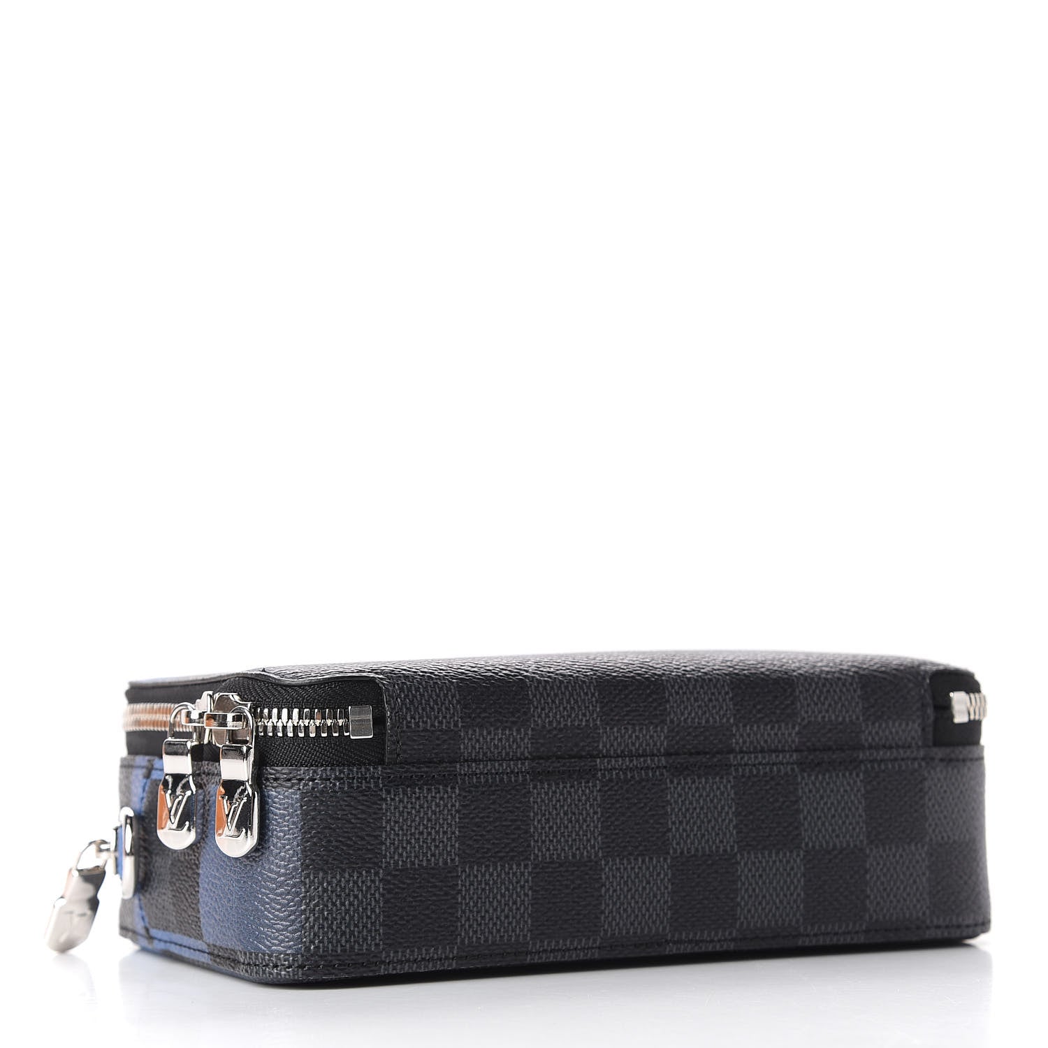 Louis Vuitton Damier Graphite Pixel Camera Bag Blue 4 of 11