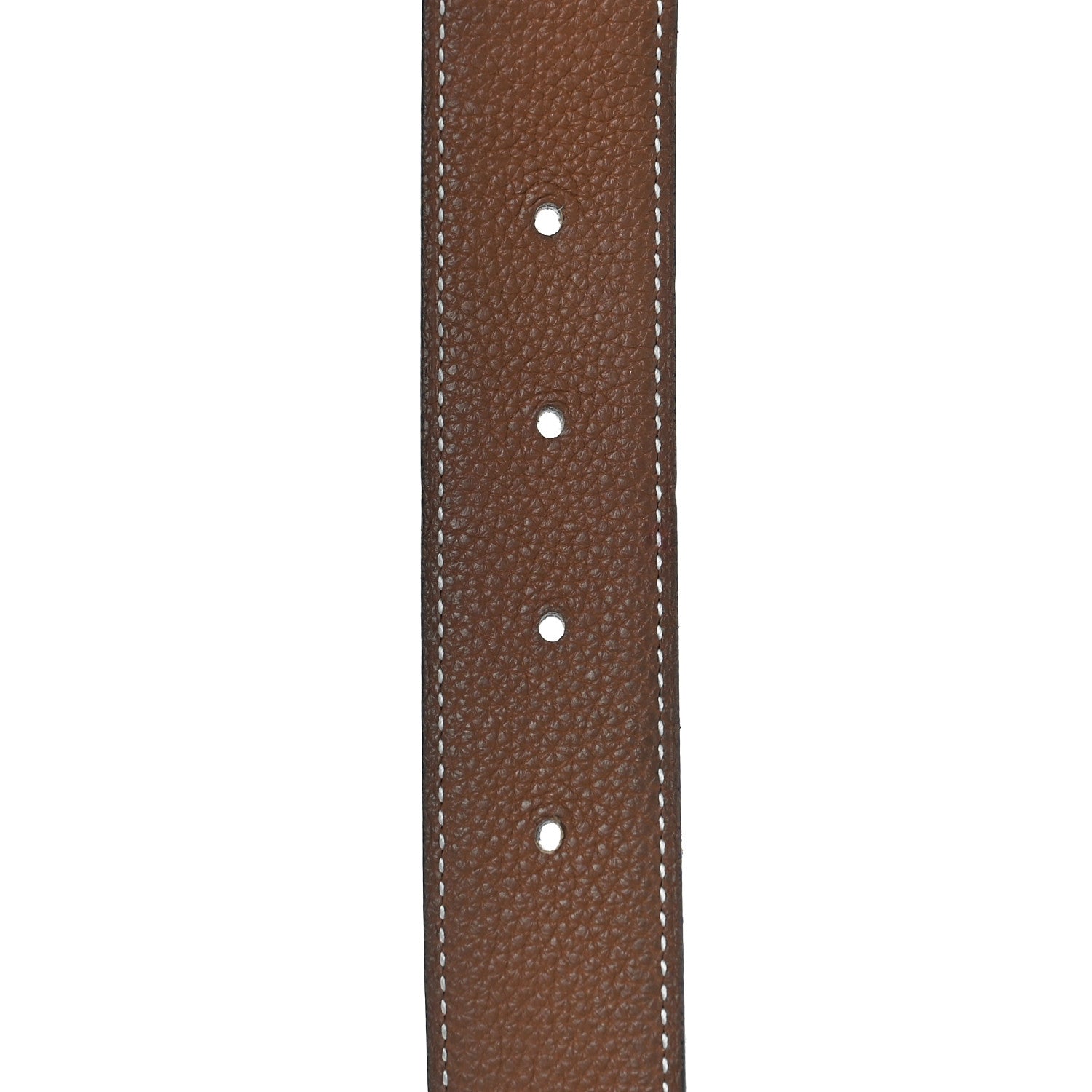 Hermes Box Togo 32mm H Belt 80 Black Gold 4 of 5