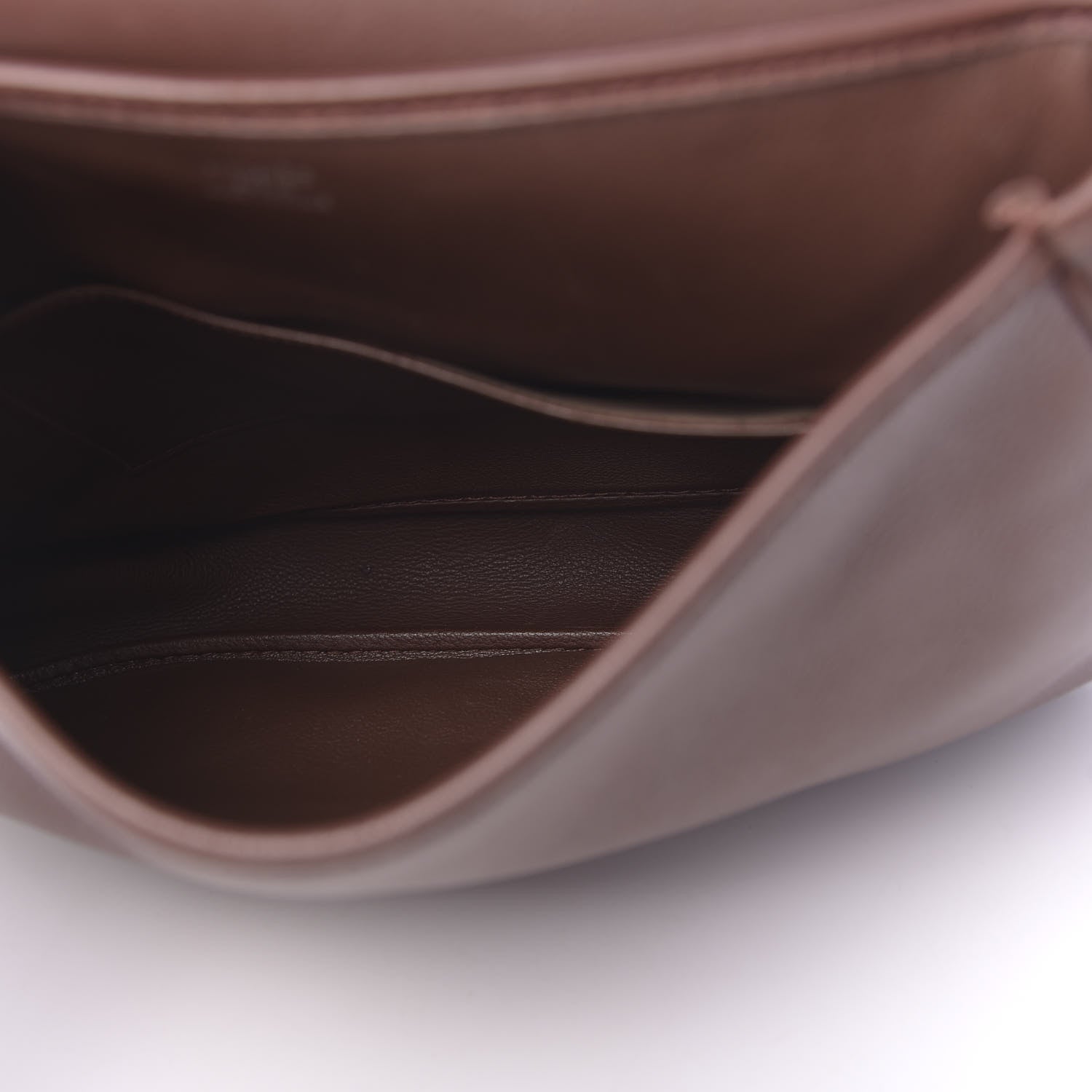 Hermes Taurillon Clemence Christine Havane 5 of 14