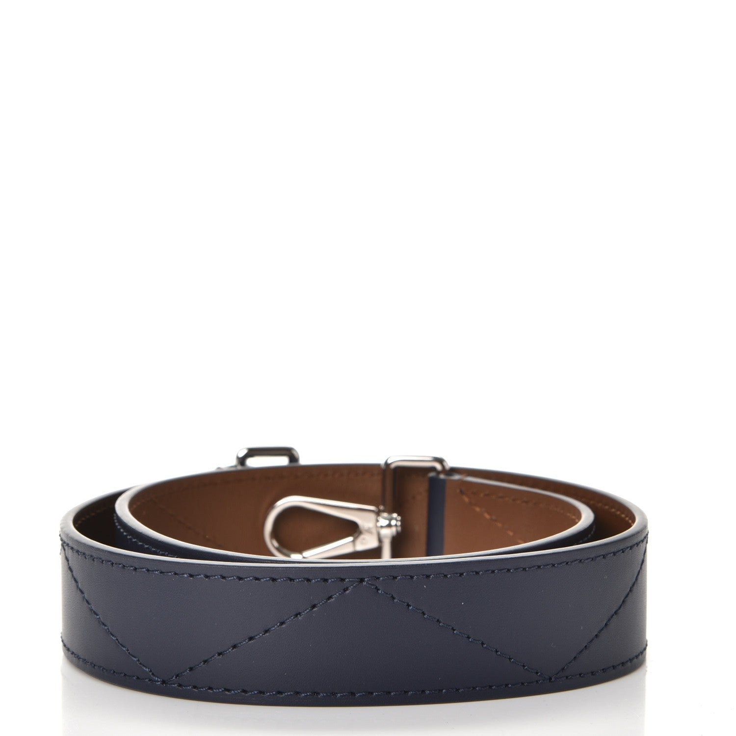 Louis Vuitton Calfskin Very One Handle Shoulder Strap Navy 2 of 4