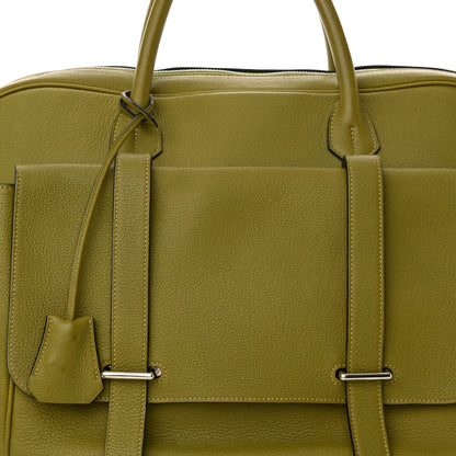 Hermes Taurillon Clemence Steve 45 Vert Chartreuse 8 of 16