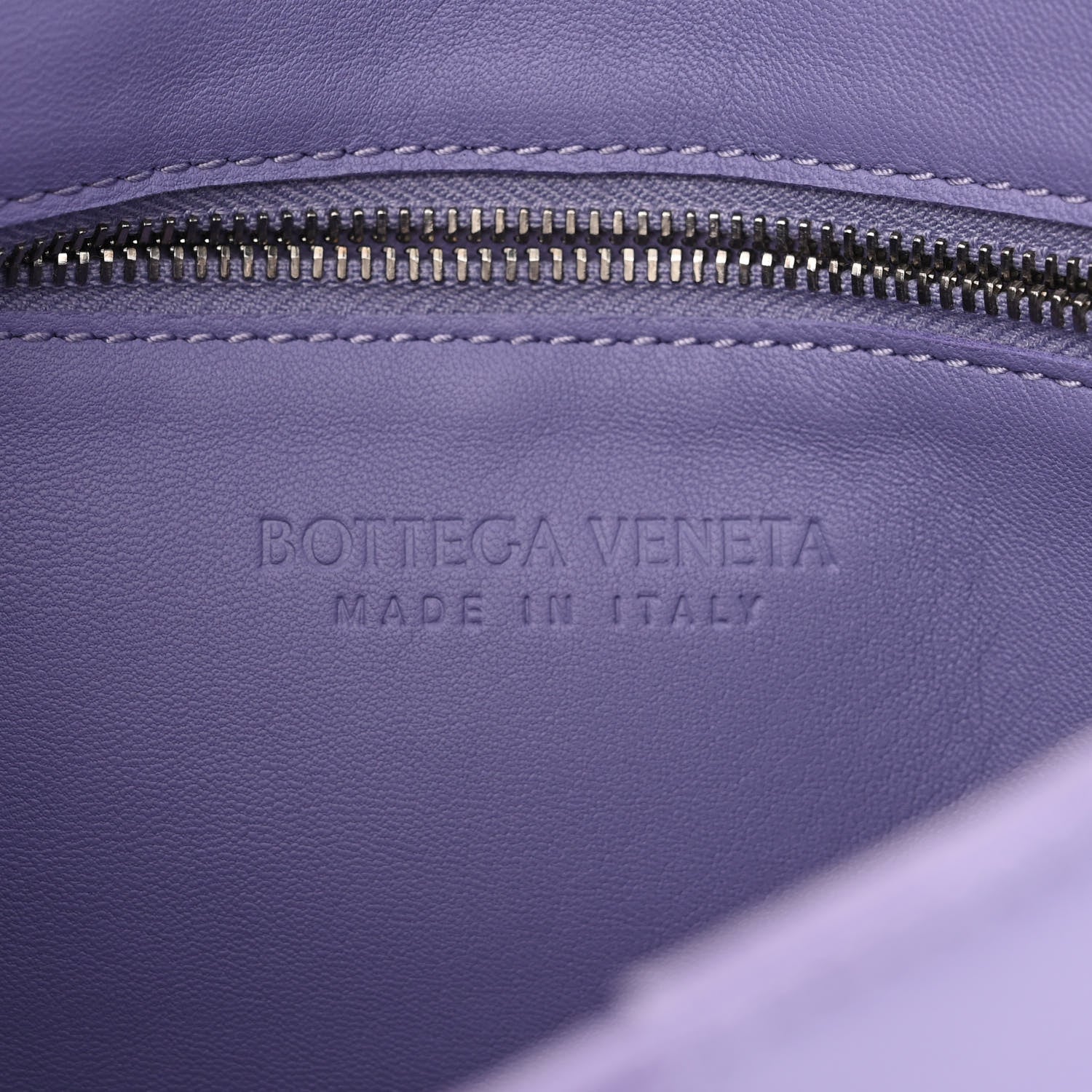 Bottega Veneta Lambskin Intreccio Cassette Crossbody Bag Wisteria 6 of 10