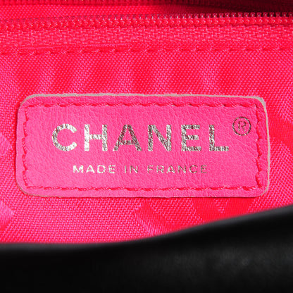 Chanel Calfskin Quilted Large Cambon Bowler Black 7 of 8