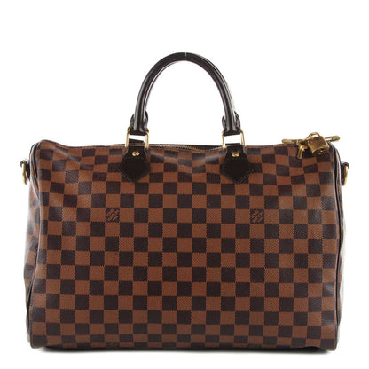 Louis Vuitton Damier Ebene Speedy Bandouliere 35 1 of 8