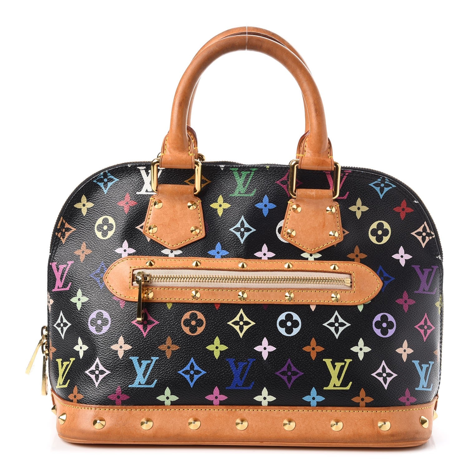 Louis Vuitton Monogram Multicolor Alma Black 1 of 13