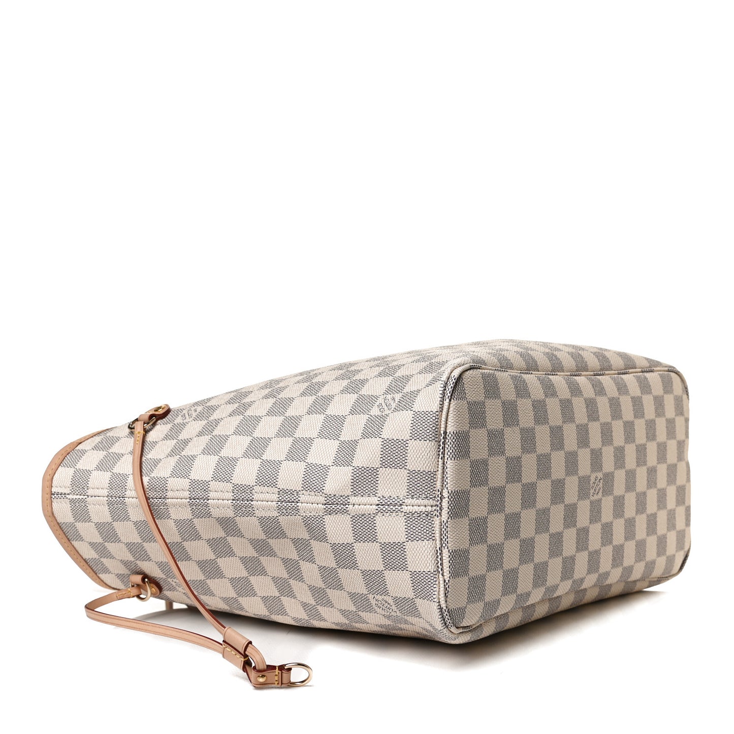 Damier Azur Neo Neverfull MM Rose Ballerine