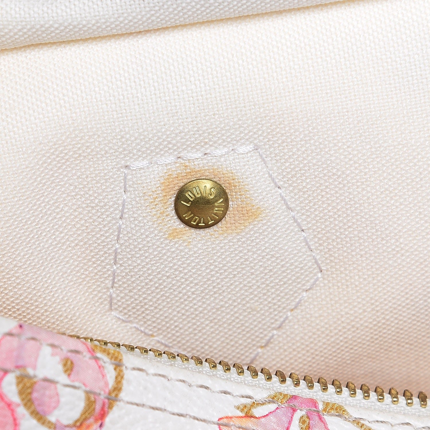 Louis Vuitton Watercolor Aquarelle Speedy 35 White 7 of 9