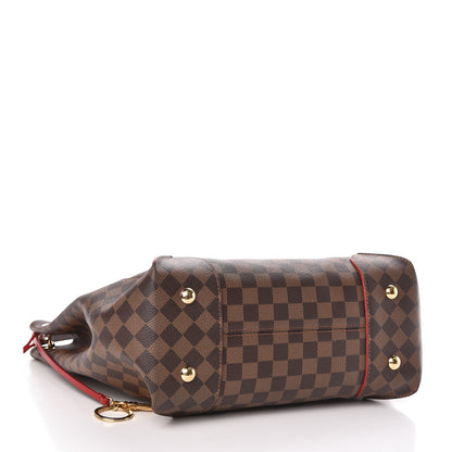 Louis Vuitton Damier Ebene Caissa Hobo Cherry 4 of 11