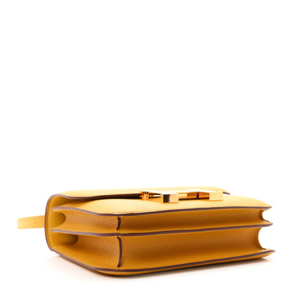 Hermes Epsom Constance 18 Jaune Ambre 4 of 11