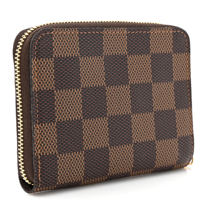 Louis Vuitton Damier Ebene Zippy Coin Purse 3 of 8