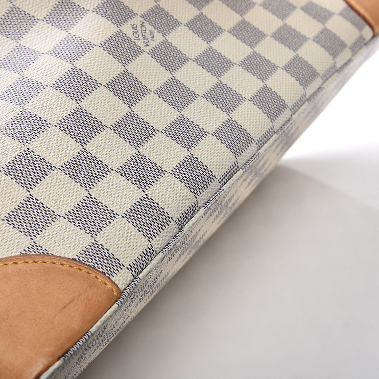 Louis Vuitton Damier Azur Hampstead MM 13 of 29