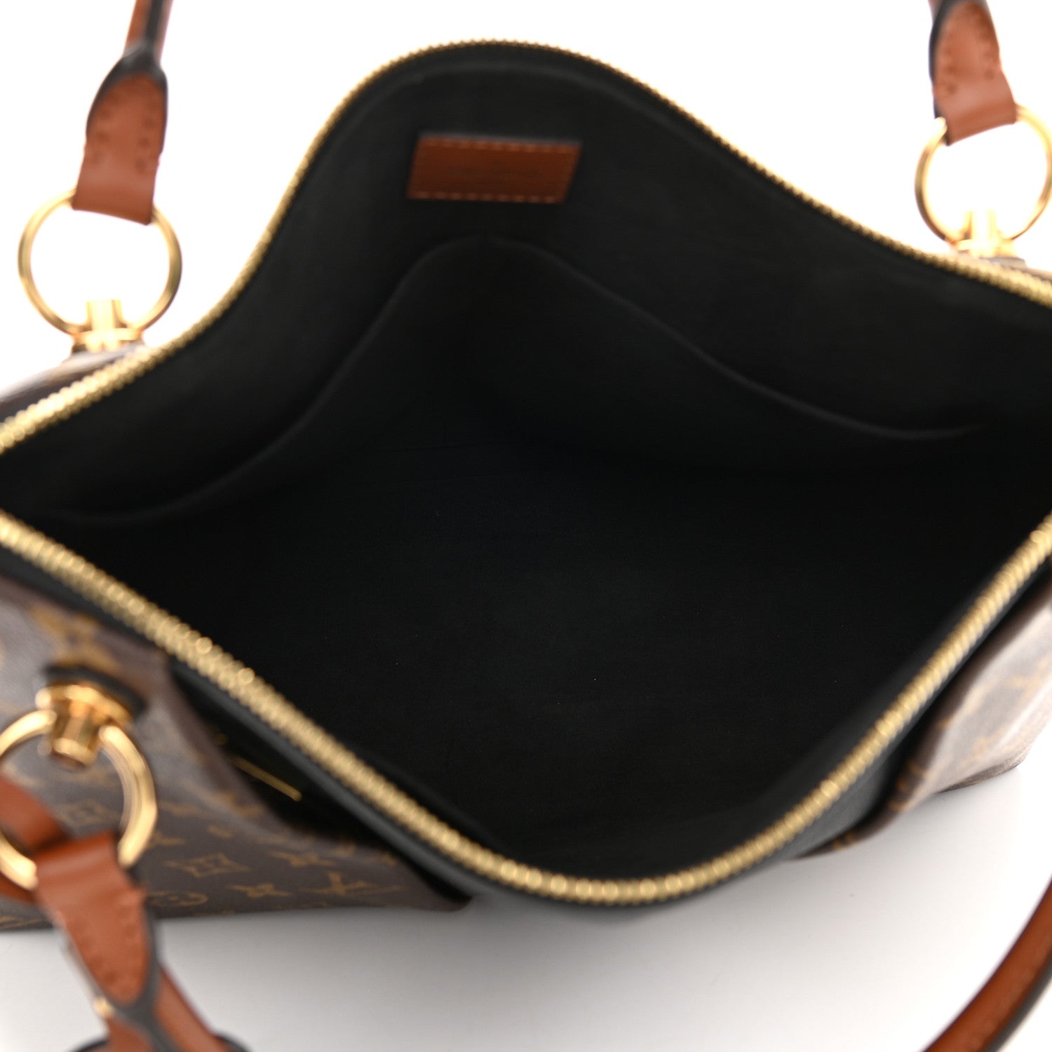 Louis Vuitton Monogram V Tote MM Black 4 of 10