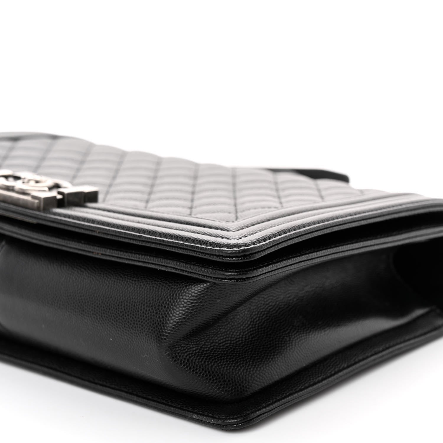 Chanel Caviar Quilted New Medium Boy Flap Black 10 of 10