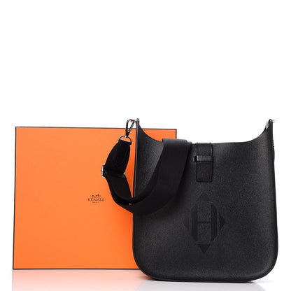 Hermes Epsom Evelyne Sellier 29 PM Black 8 of 8