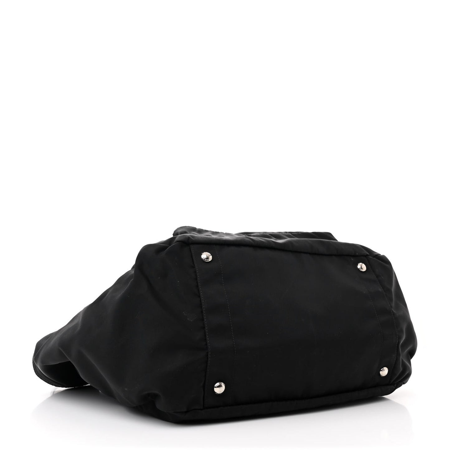 Tessuto Nylon Vela Diaper Bag Black