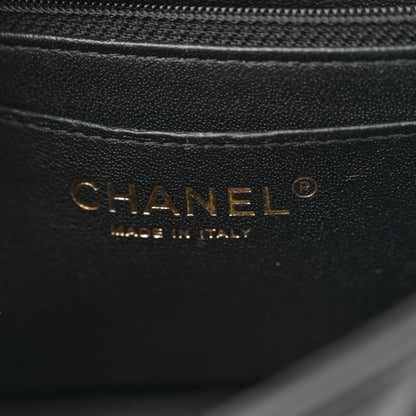 Chanel Lambskin Quilted Mini Rectangular Flap Black 6 of 10