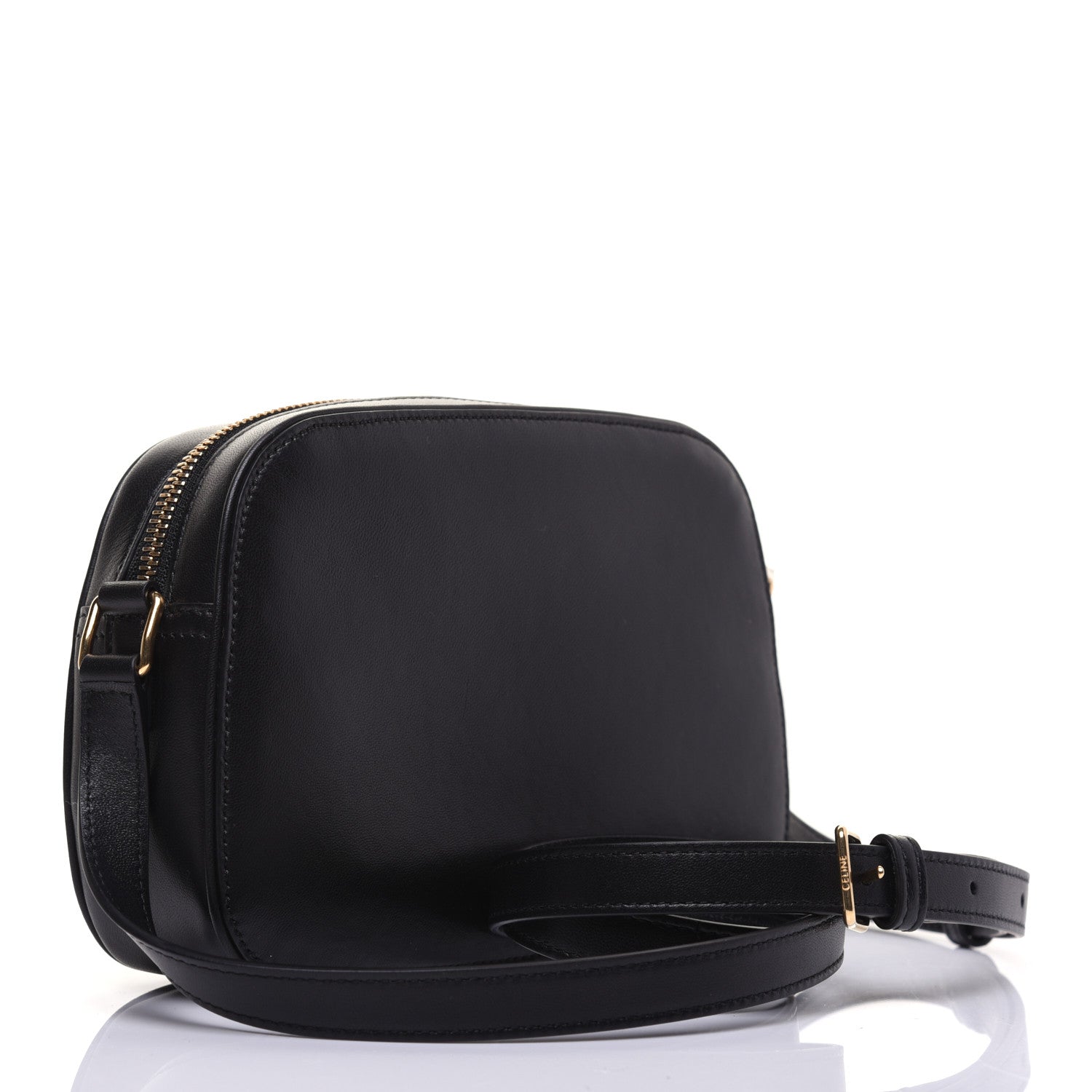 Celine Calfskin Crecy Camera Bag Black 3 of 12