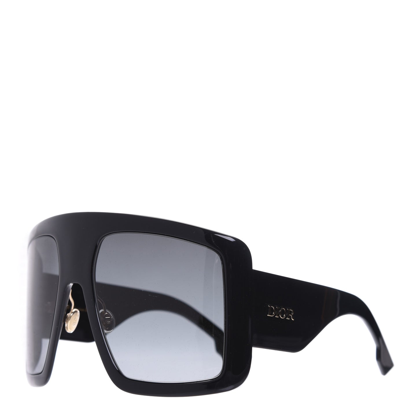 Acetate DiorSo Light 1 Shield Sunglasses Black