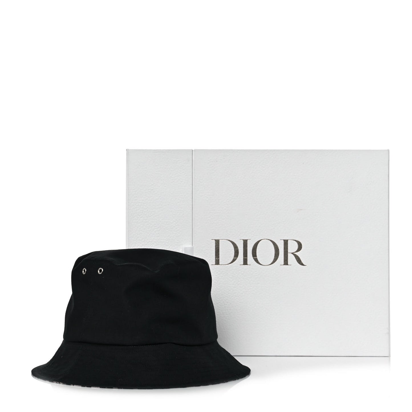 Oblique Reversible Teddy-D Brim Bucket Hat 58 Black