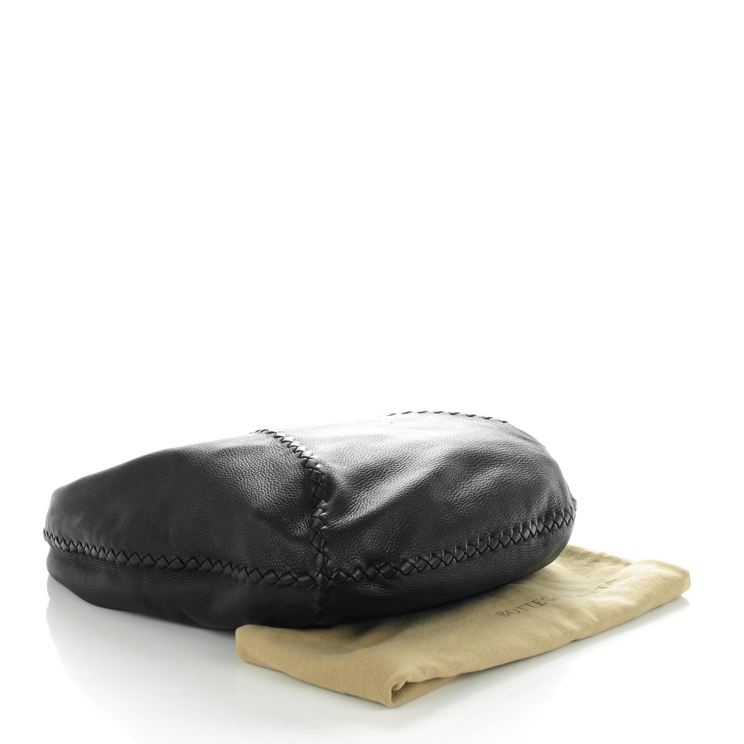 Bottega Veneta Cervo Deerskin Large Hobo Nero Black 4 of 8