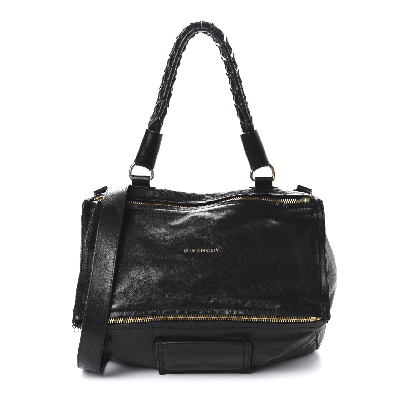 Givenchy Calfskin Medium Braided Pandora Black 1 of 11