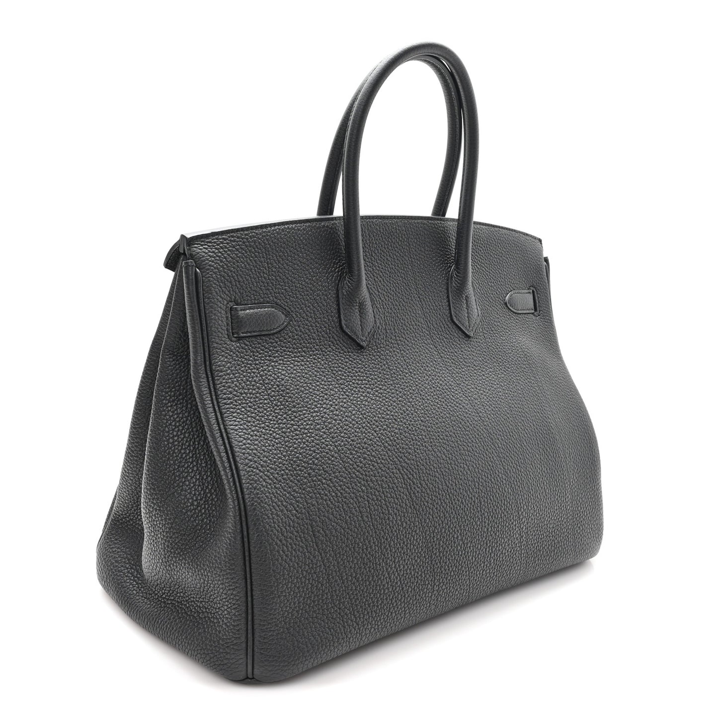Togo Birkin 35 Black Black