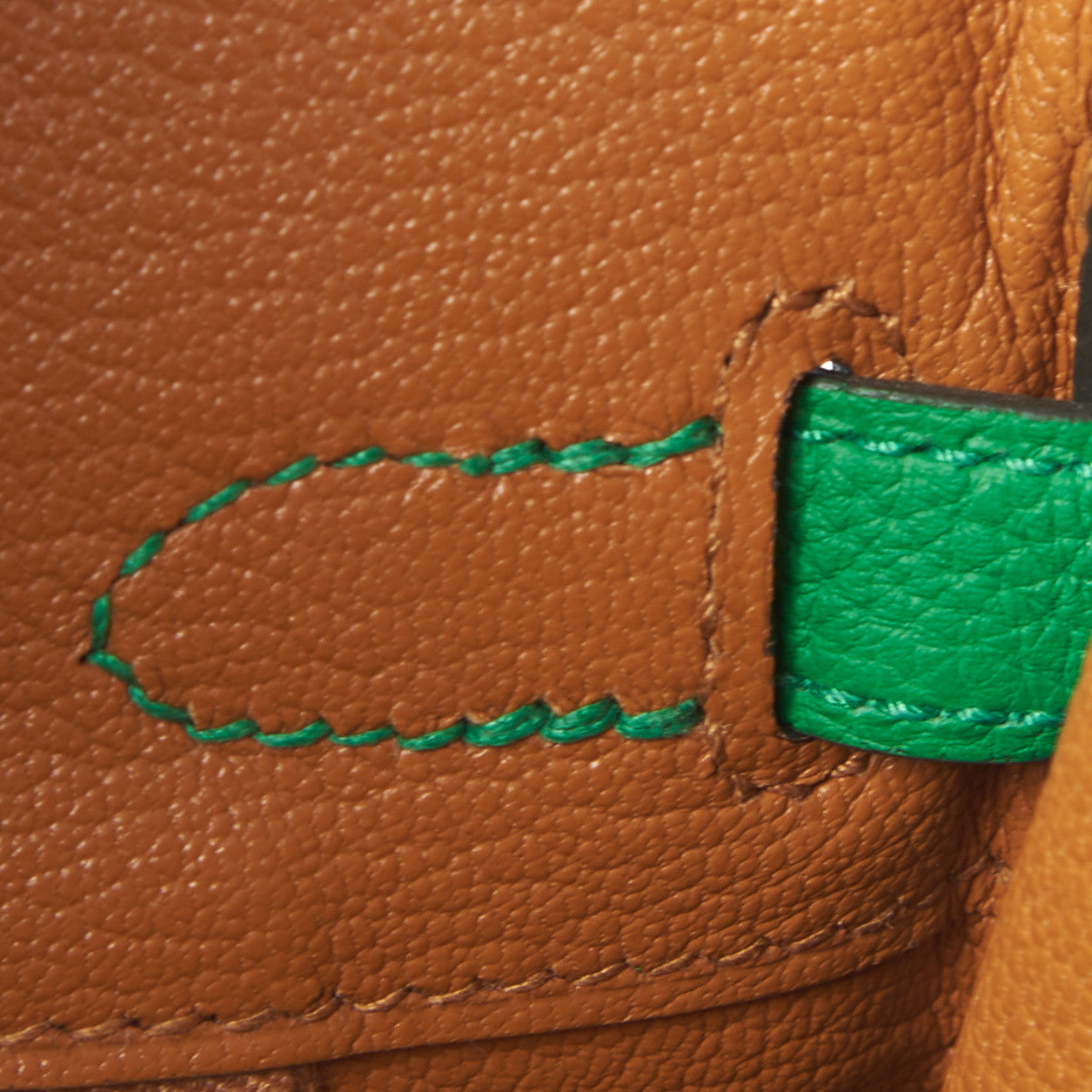 Togo Verso Birkin 25 Bambou Caramel