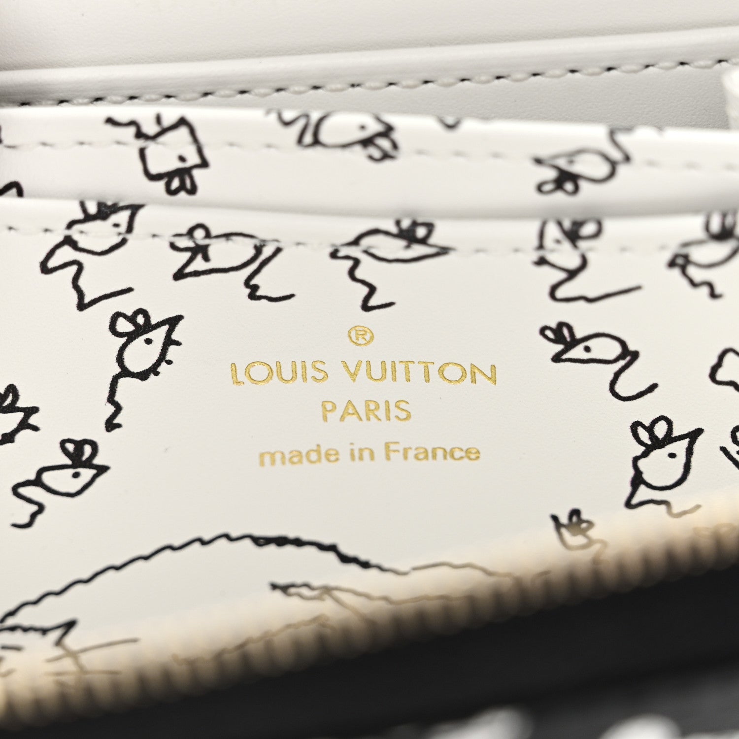 Louis Vuitton Catogram Zippy Coin Purse Black 6 of 8