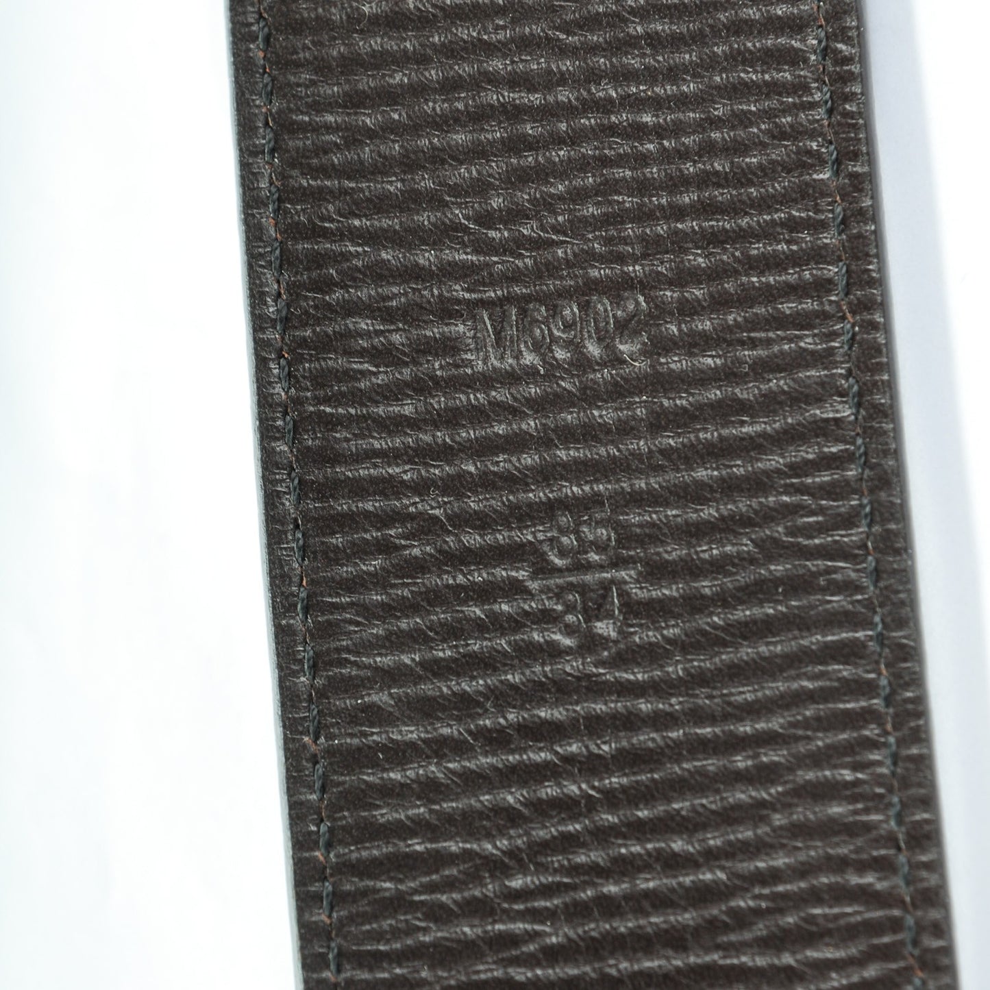 Utah LV Initiales 40mm Belt 85 34 Coffee